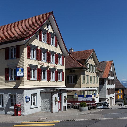 Pizzeria-Pension Gambrinus Walzenhausen Exteriér fotografie